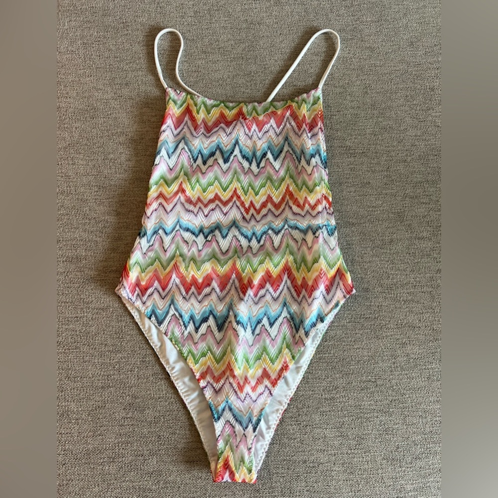 Missoni Mare Zig Zag Knit Swimsuit (NEW WITH TAGS)
